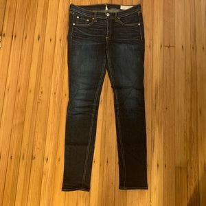 Rag&Bone Dark Wash Skinny Denim